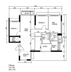Blk 420A Waterfront II @ Northshore (Punggol), HDB 5 Rooms #582977251